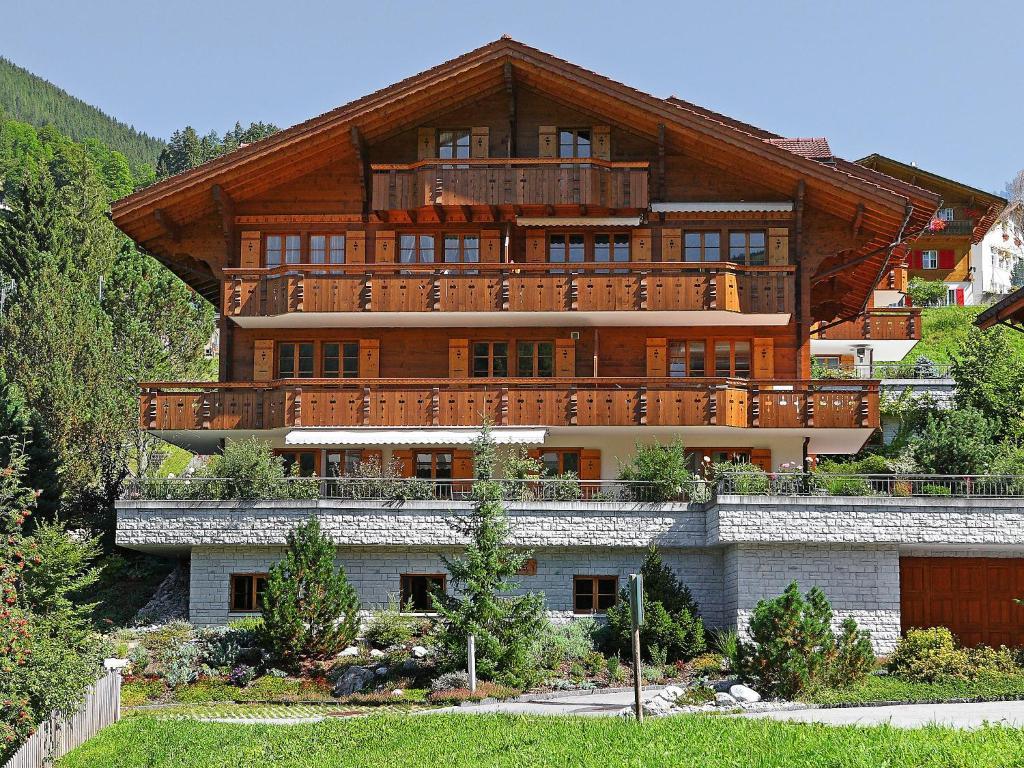 Mom - Alpine Boutique Apartments, Chalet Fagus, Terrace Studio Grindelwald Kamer foto